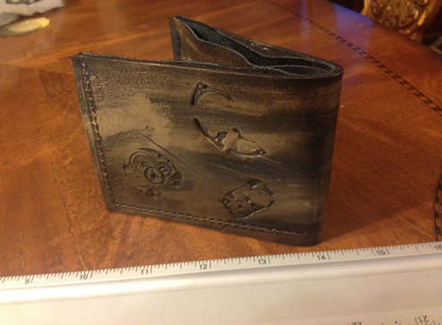 steampunk wallet